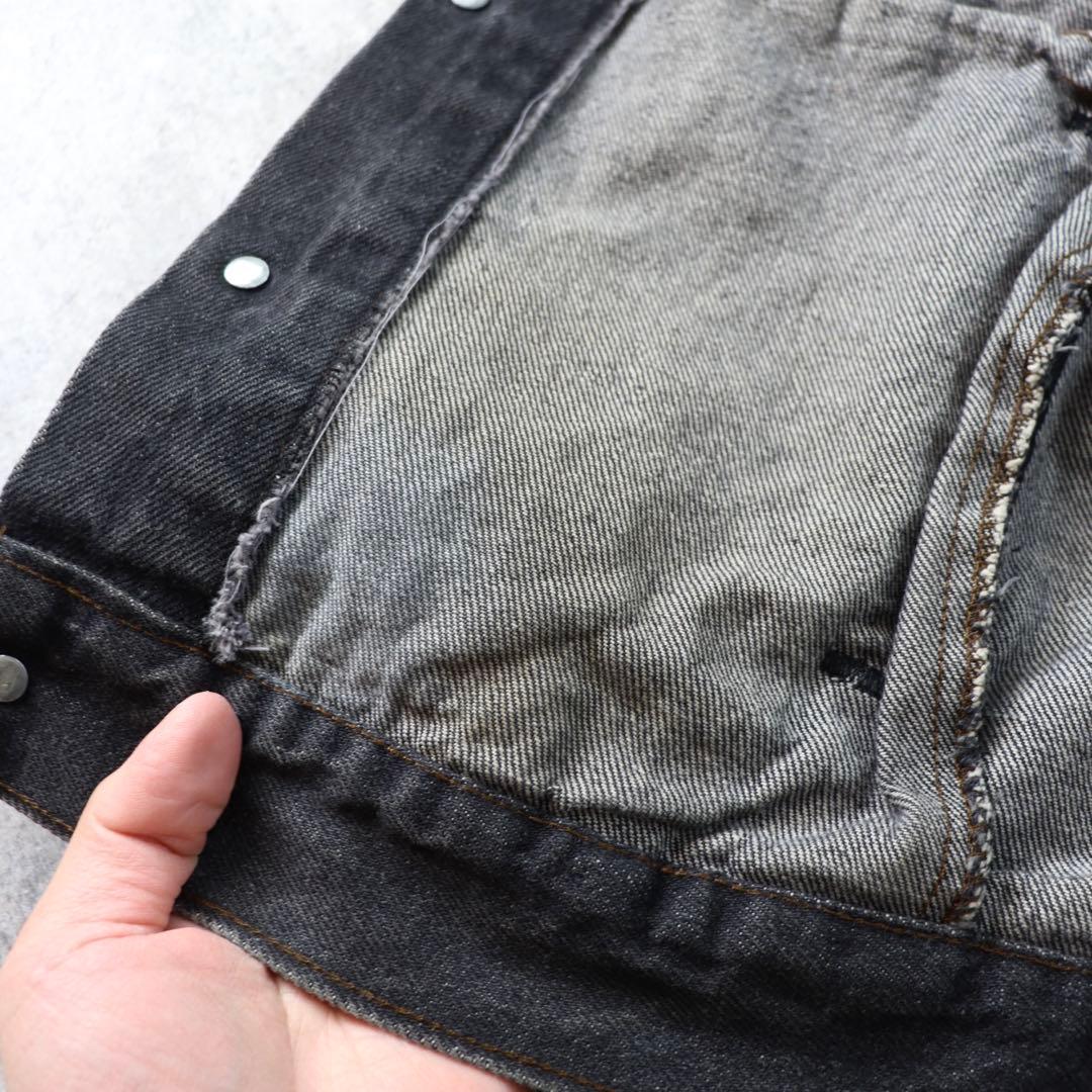 こ様 80s 70506 先染め Levi's リーバイス ブラックジャケット