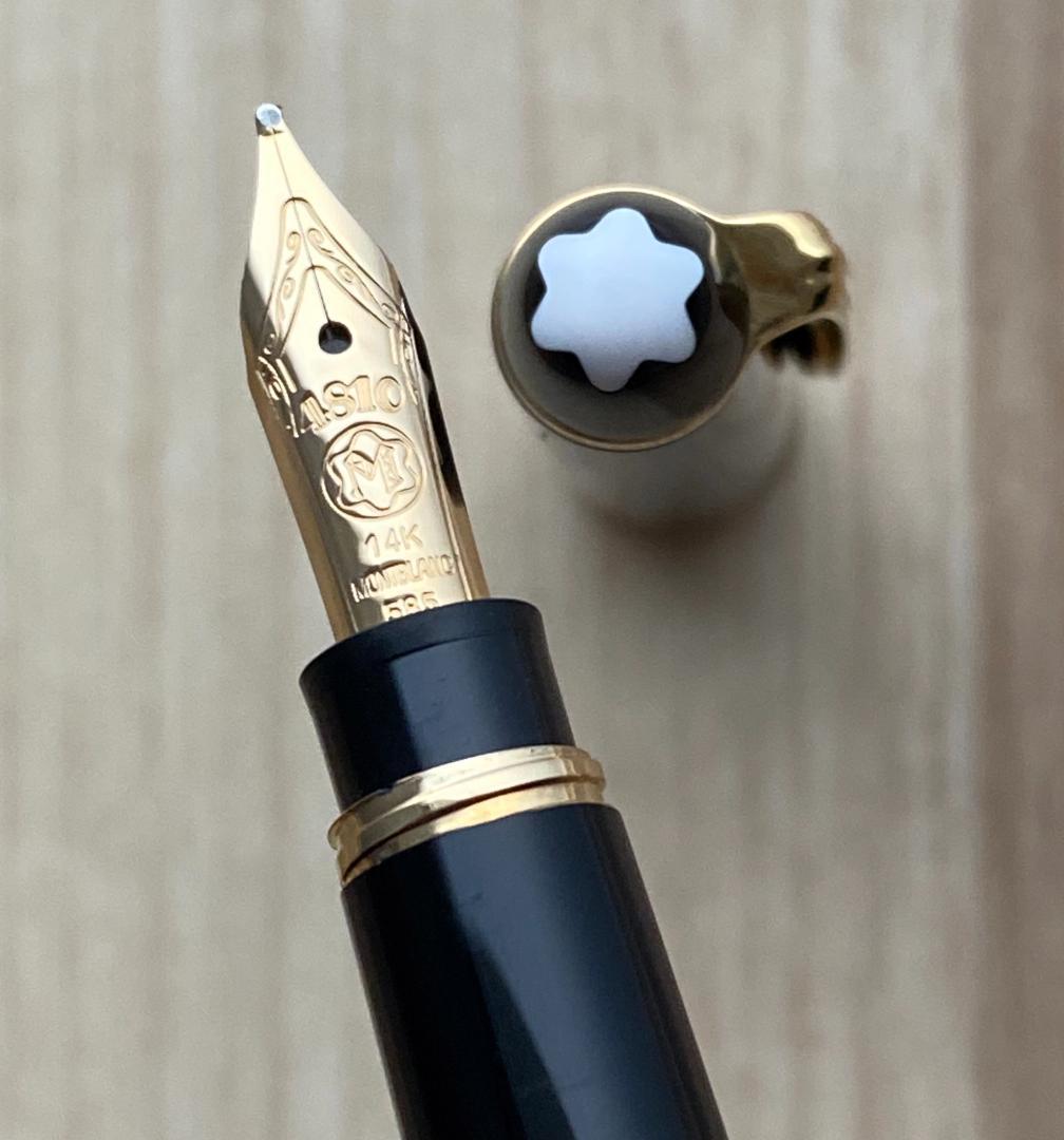 美品 モンブラン 114 モーツァルト 14K カートリッジ式 ミニ 万年筆