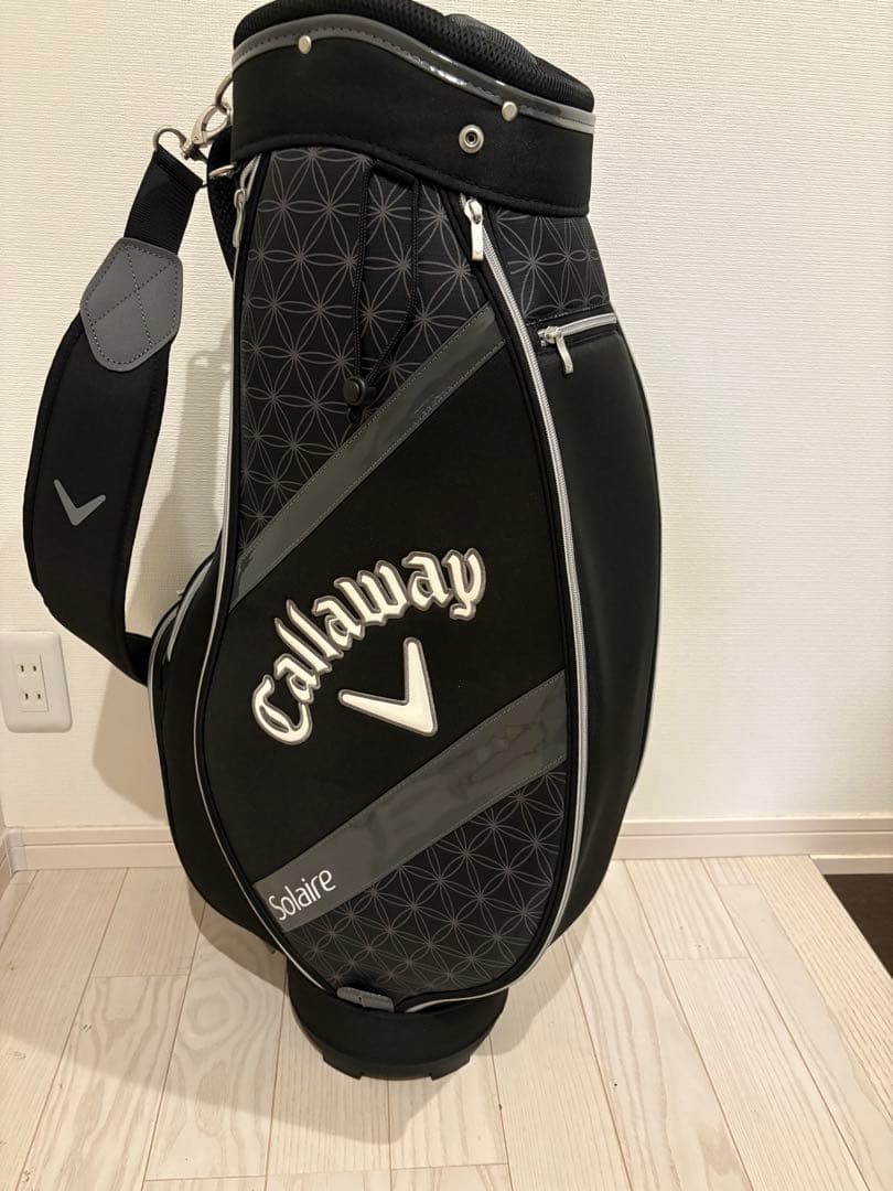 超美品大人気キャロウェイ　現行モデル　ソレイユ/ソレイル　キャディバッグのみ　黒
