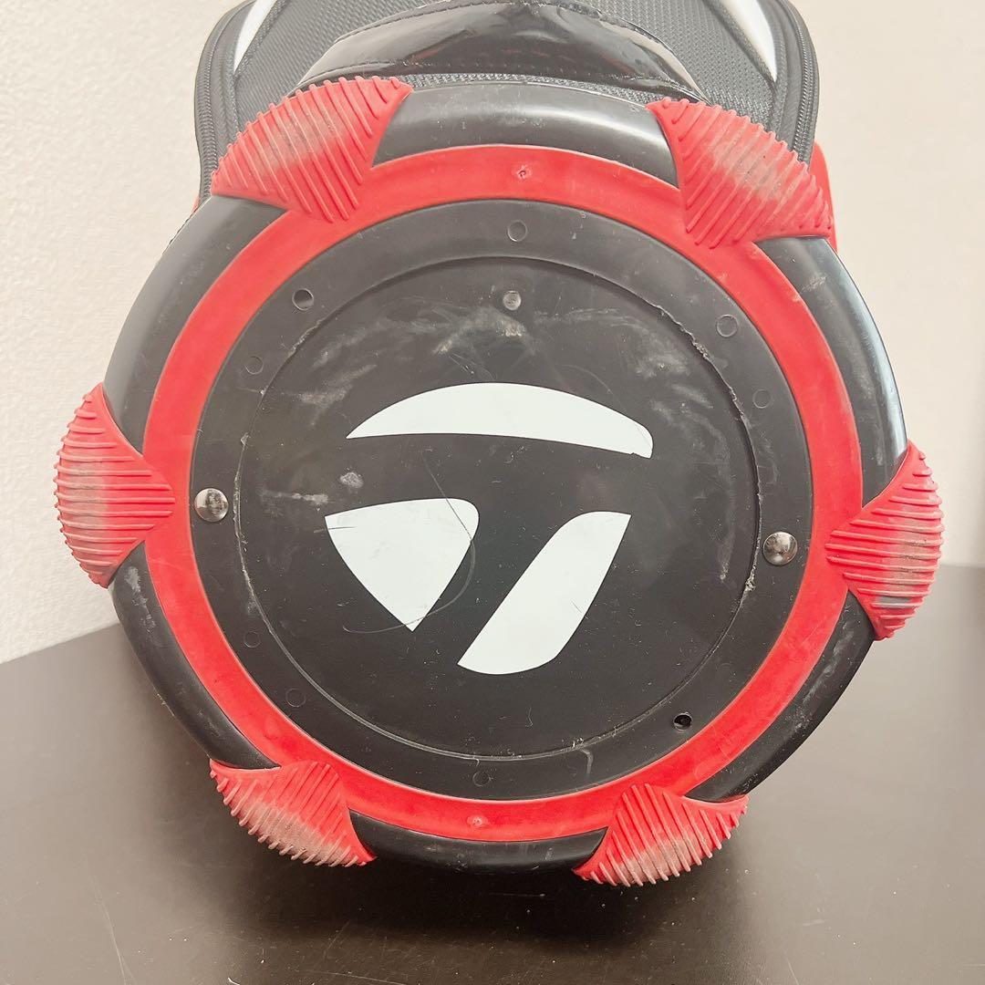 テーラーメイドキャディバッグ9.5型4分割レッド ホワイト TaylorMade