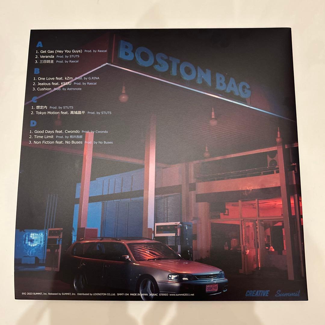 最終値下げ　BIM BOSTON BAG アナログレコード