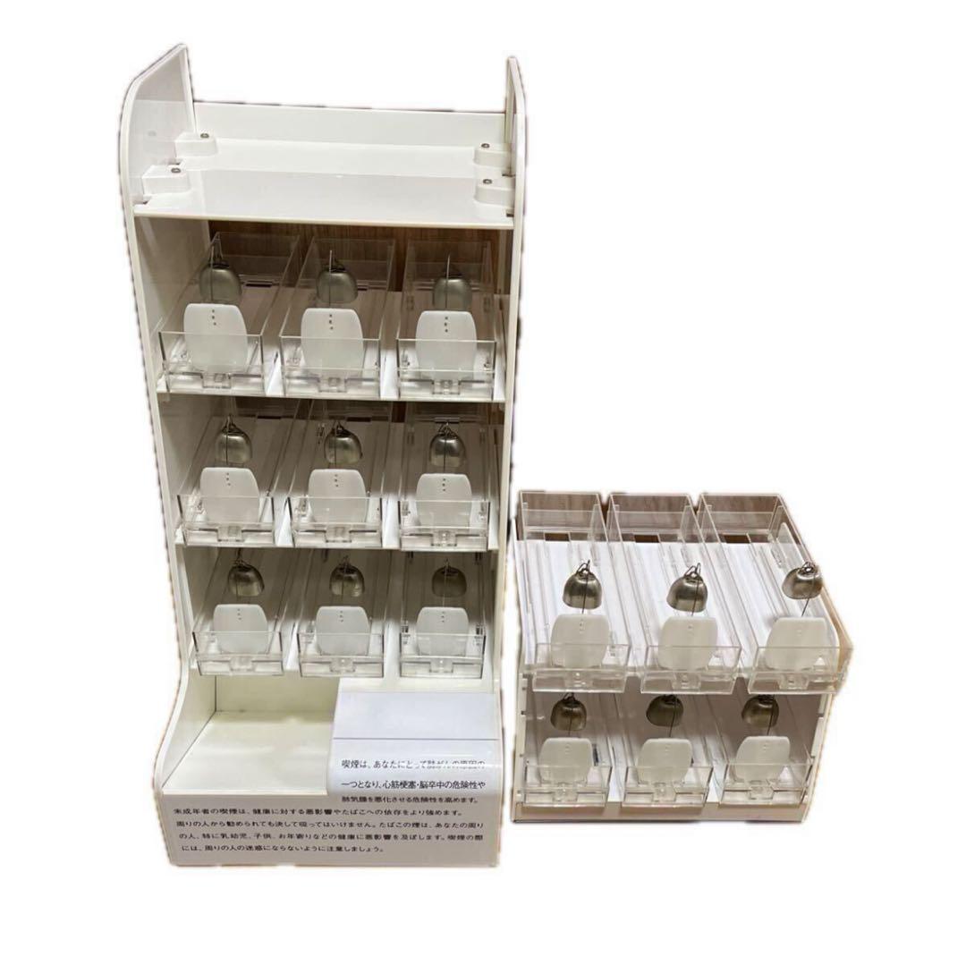 タバコ用　5段　什器 たばこ 陳列 棚 煙草 アクリル ケース 店舗用品