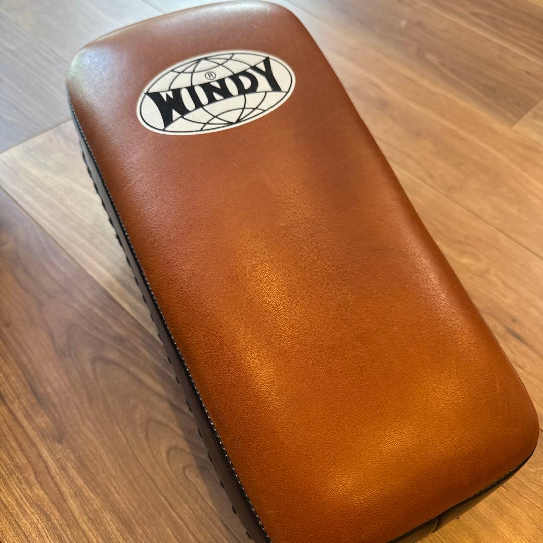 WINDY キックミット レザー KP-6