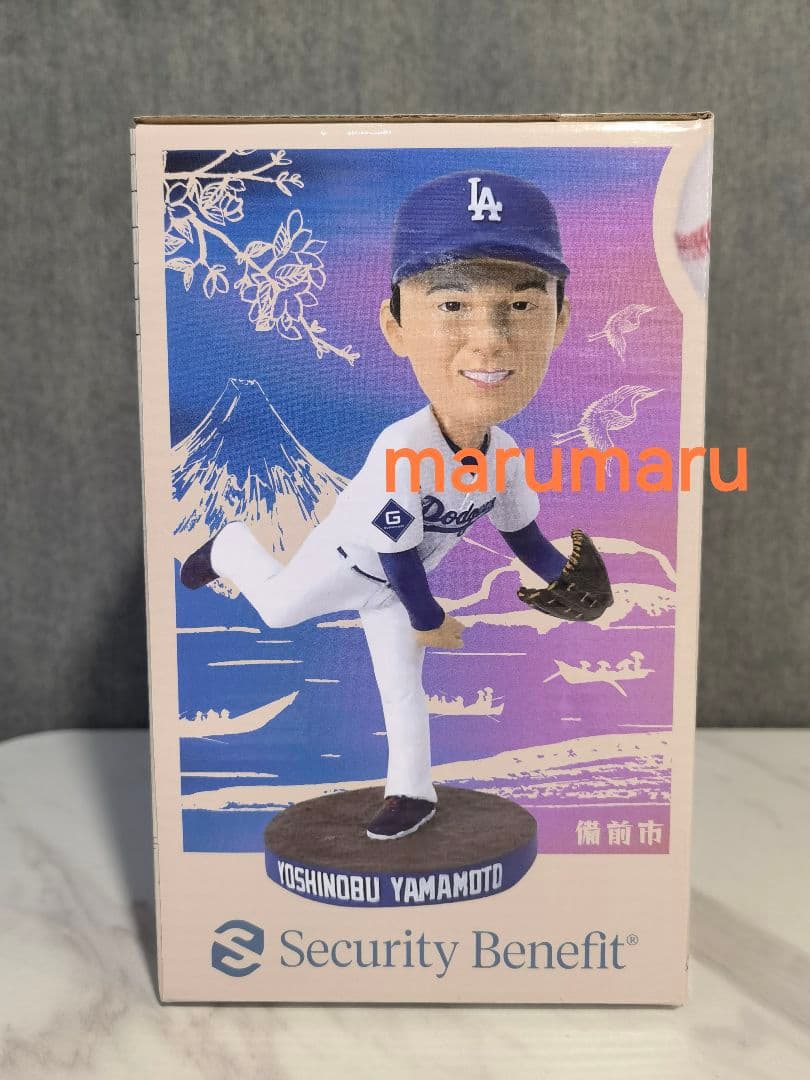 新品 山本由伸ボブルヘッド人形[本物] 6月13日ドジャーススタジアム限定配布②