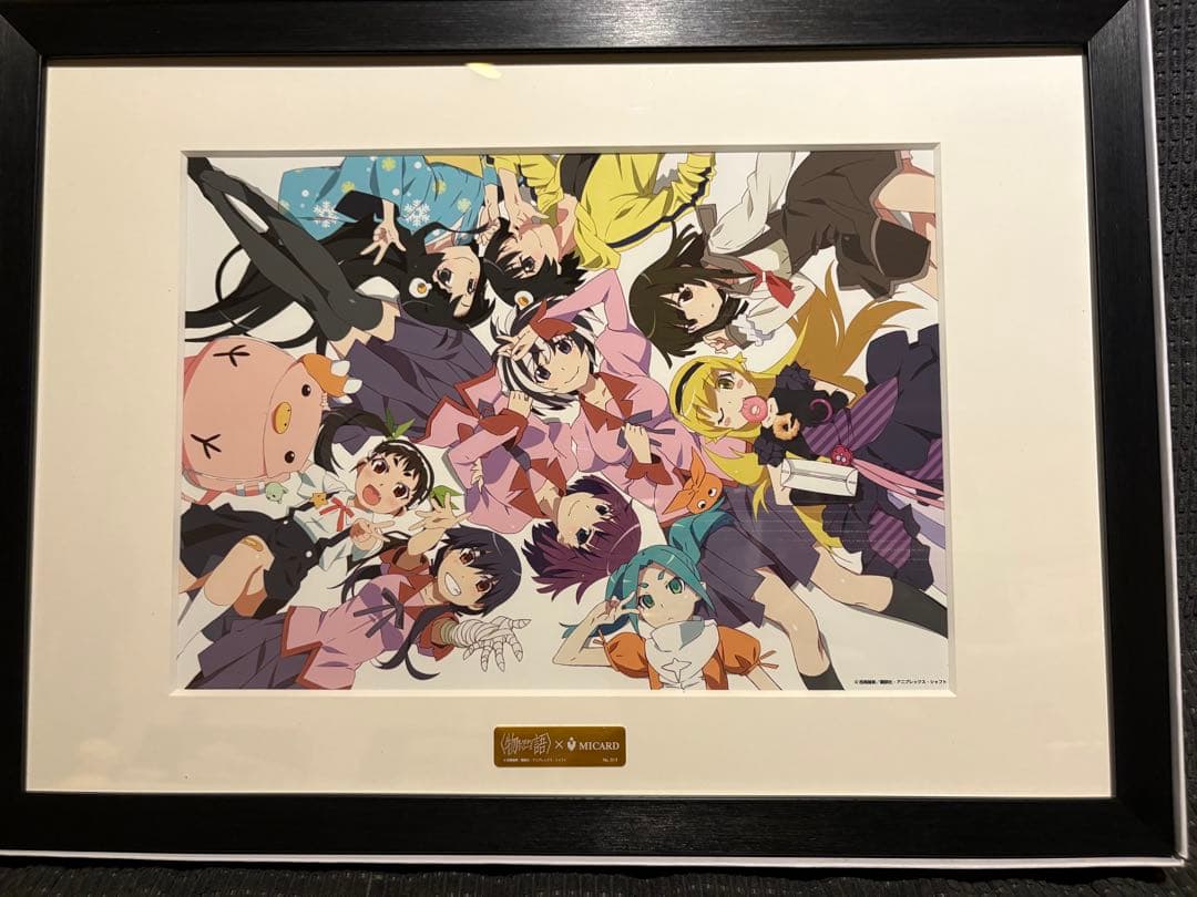 物語シリーズ【集合】 複製原画 エムアイカード　非売品