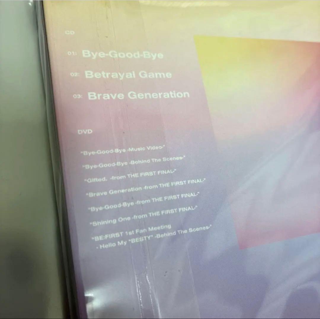 BMSG MUSIC SHOP限定盤　Bye-Good-Bye BE:FIRST