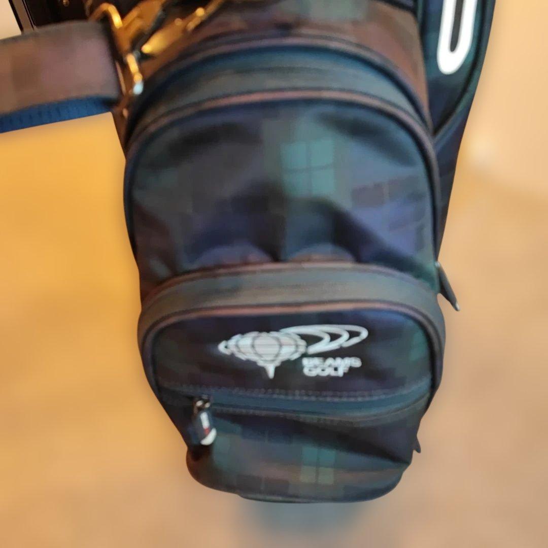 BEAMS GOLF キャディバッグ チェック