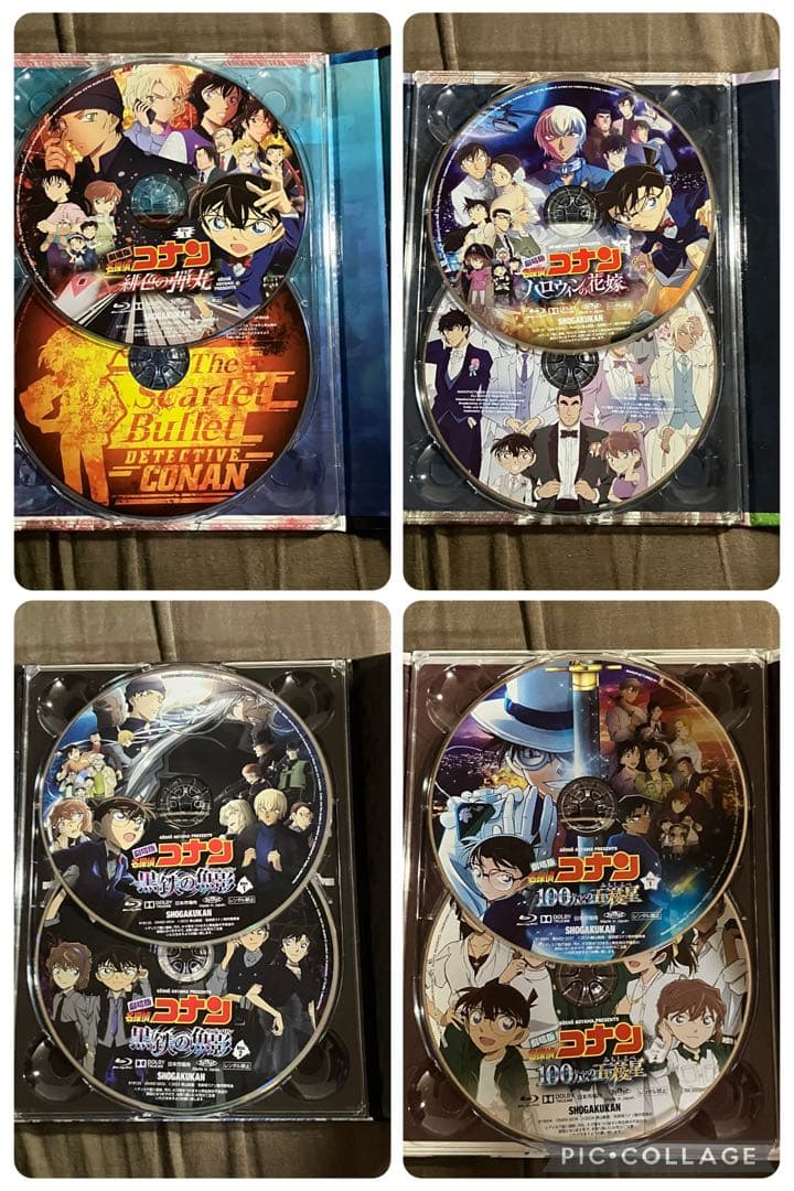 梱包方法必読　劇場版　名探偵コナン　ブルーレイ　コンプリートセット