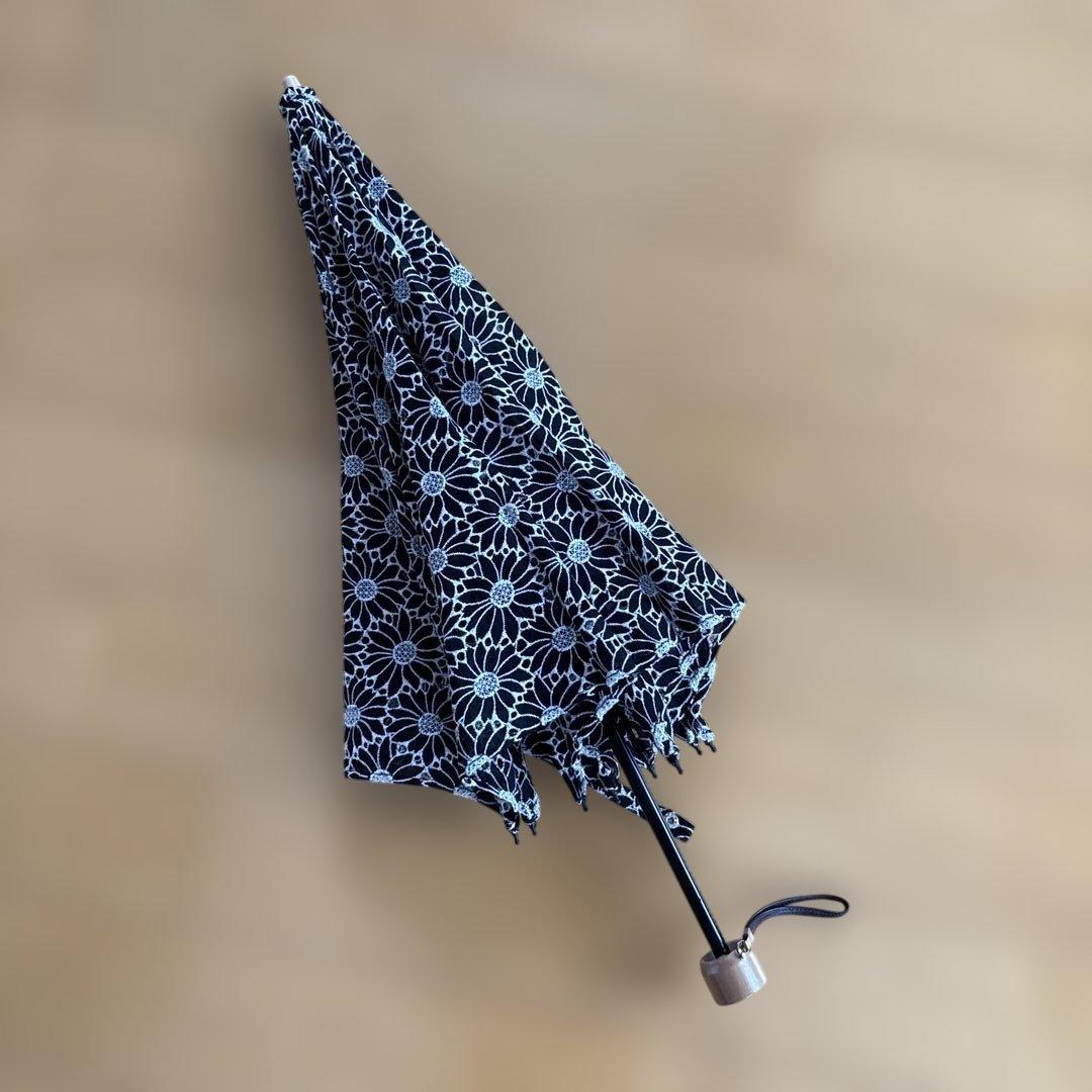 小宮商店　花柄レース折りたたみ日傘