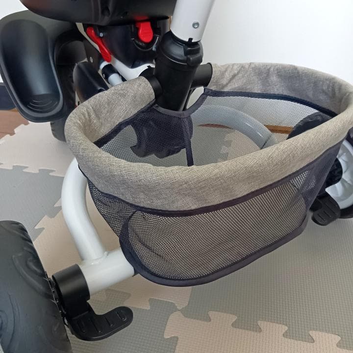 BTM 折りたたみ三輪車 前カゴ・カップホルダー付　enon03