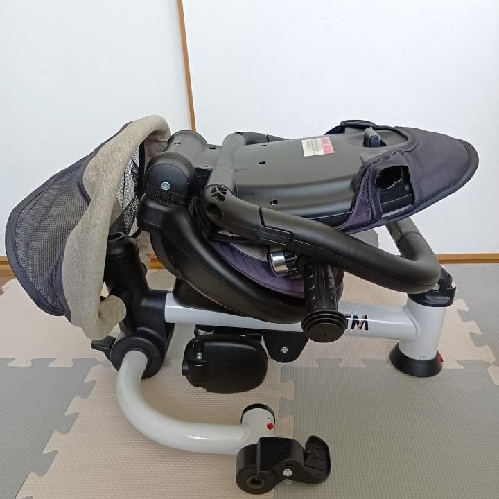 BTM 折りたたみ三輪車 前カゴ・カップホルダー付　enon03