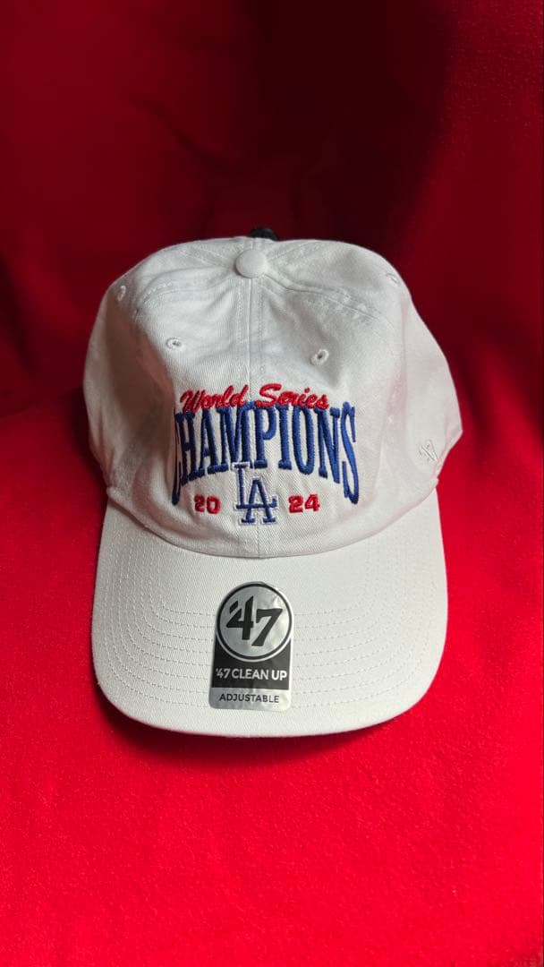 ☆新品☆キャップ　チャンピオンシップ　白　47 アジャスト式