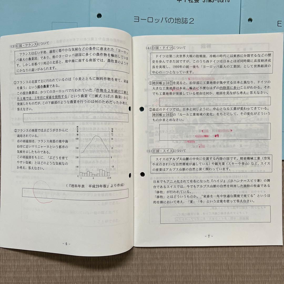 MAIN SAPIX 中1 社会 2020年度版