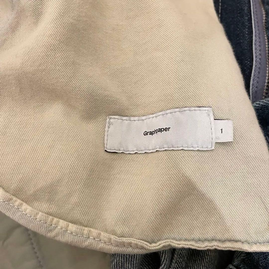 グラフペーパー　Selvage Denim Two Tuck Pants 1