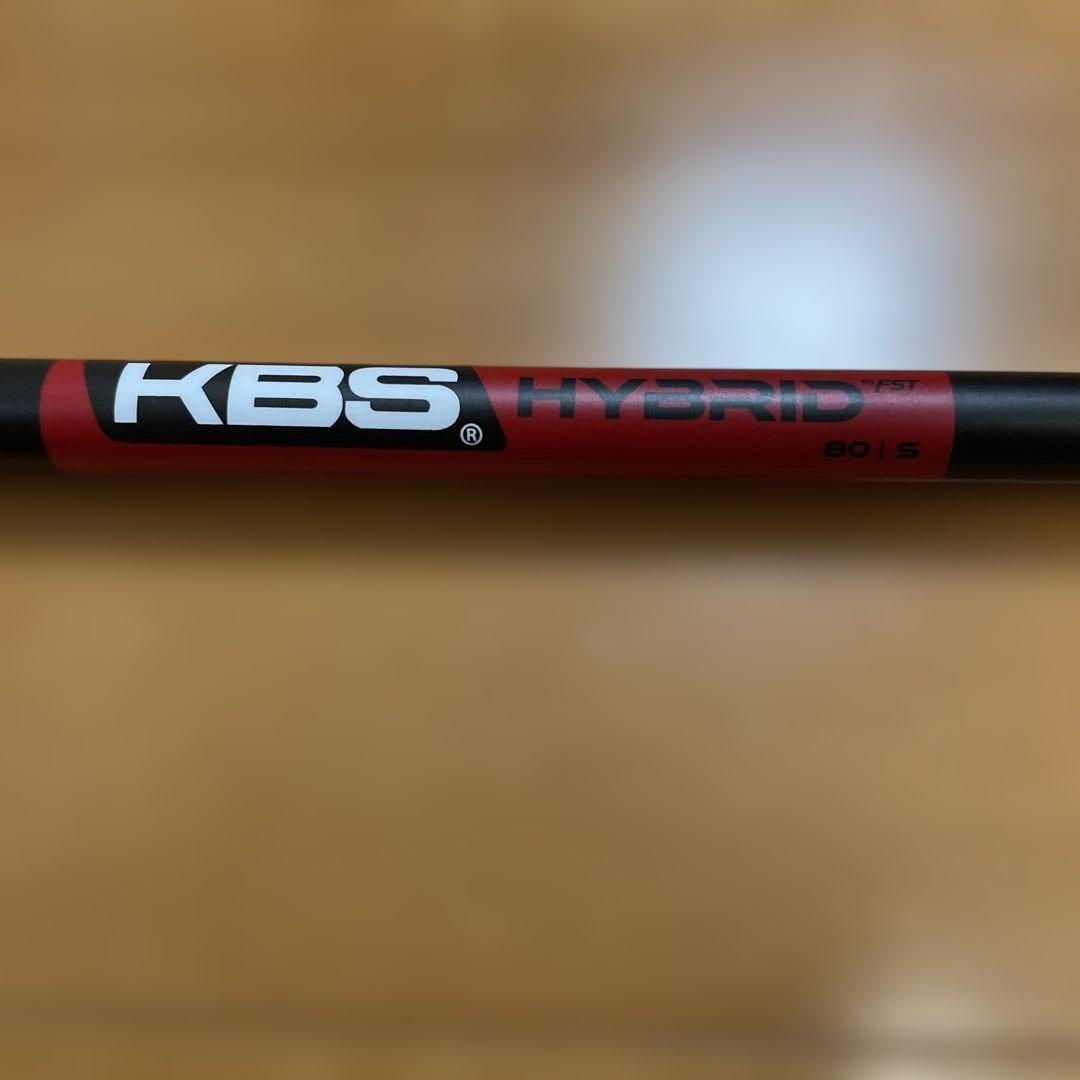 美品 KBS HYBRID 80 S シャフト　 キャロウェイスリーブ　6U用
