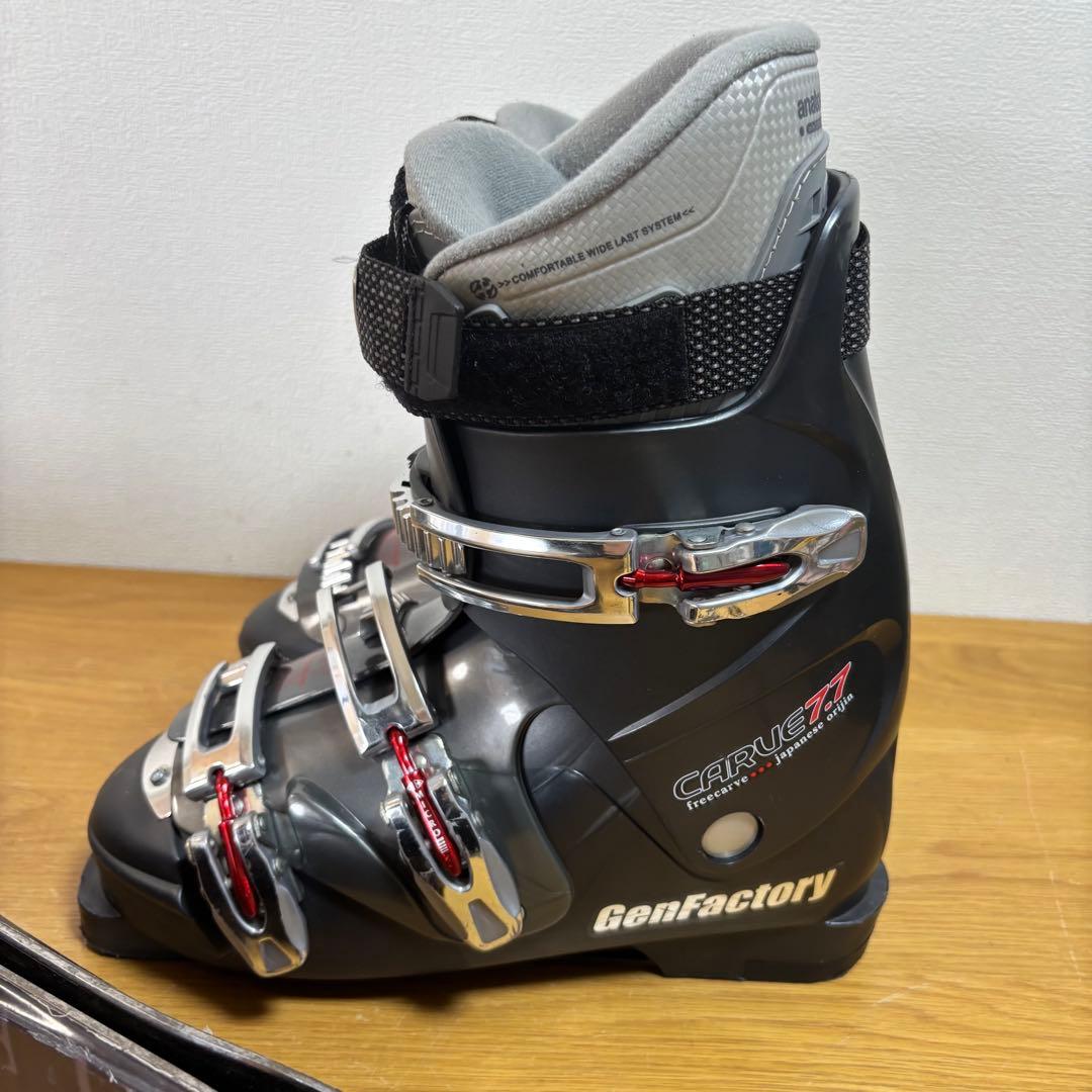 あらし様　メンズ　ショートスキー　ファンスキーセット　gen 26-26.5cm