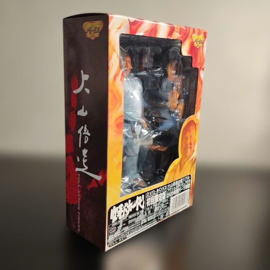 空手バカ一代 DVD-BOX 2 初回限定版 大山倍達 超リアル フィギュア付き