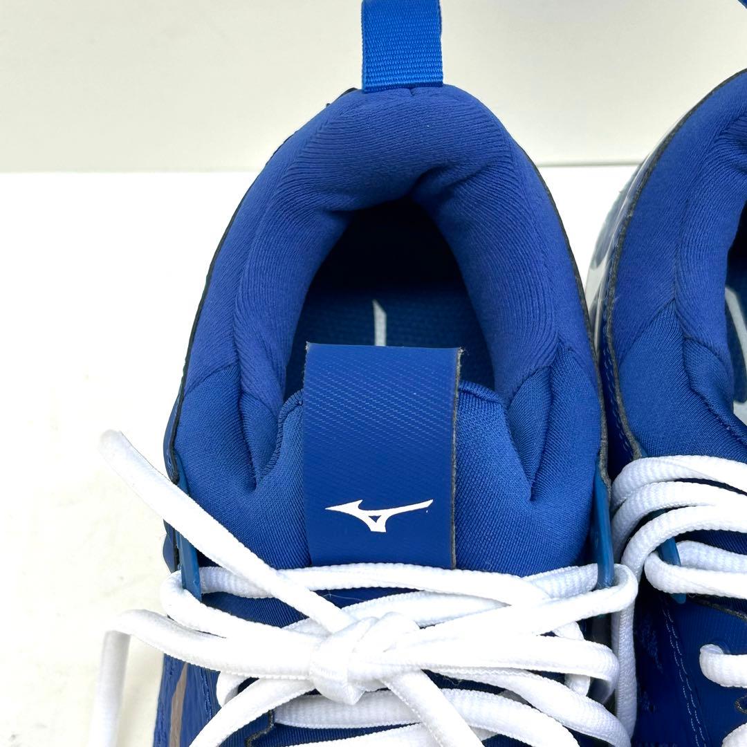 【ミズノ】ウエーブモーメンタル　ブルー　27.5