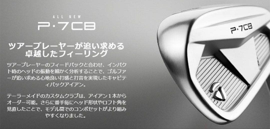 ⭐️新品-名器⭐️テーラーメイド 2024 P7CB アイアンセット 5本セット