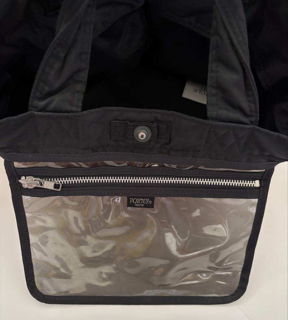 【美品】ポーター　タンカー　トートバッグ　ハンドバッグ　男女兼用　A4収納可