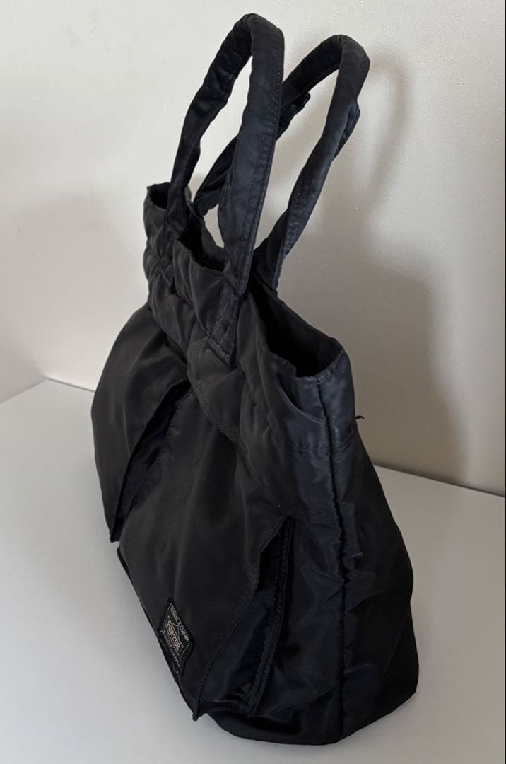 【美品】ポーター　タンカー　トートバッグ　ハンドバッグ　男女兼用　A4収納可