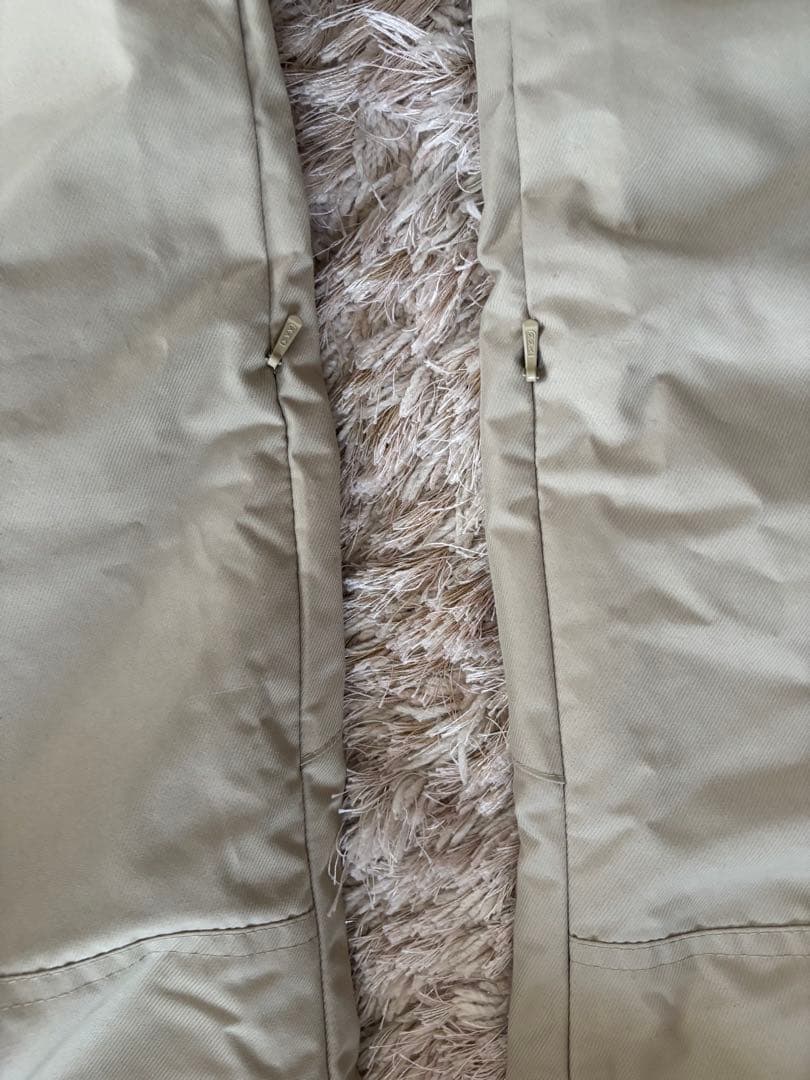 ロキシー♡スキースノボウェア上下セット・ベルト帽子付き一式・モカ・ハートロキシー