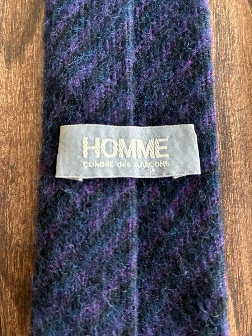 美品　COMME des GARCONS HOMME ネクタイ デカオム