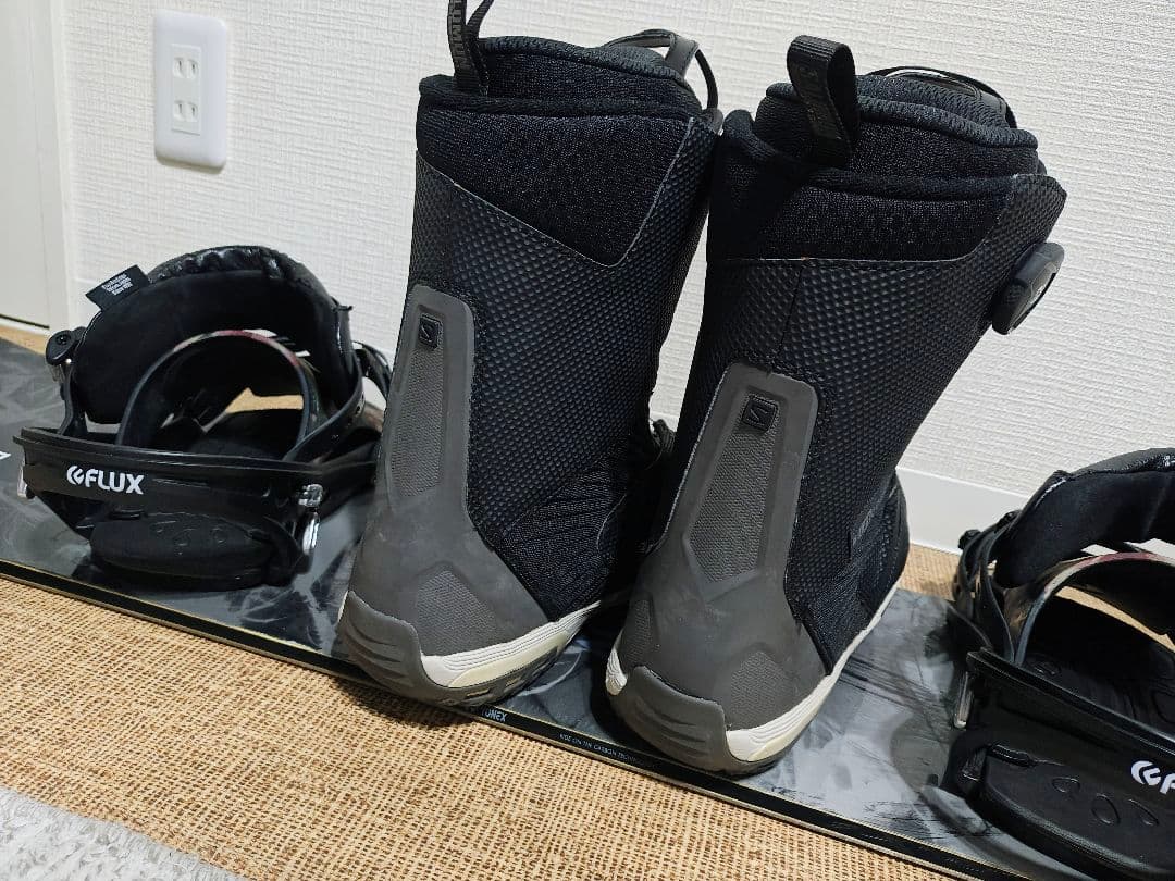 ヨネックス アクセ ボード FLUXバインディング サロモン ブーツ 3点セット