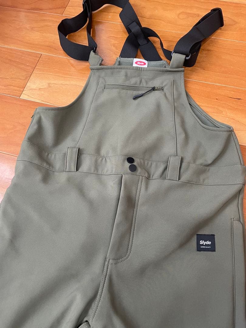 新品！スライド メンズ スノーボード ウェア ビブパンツ　S