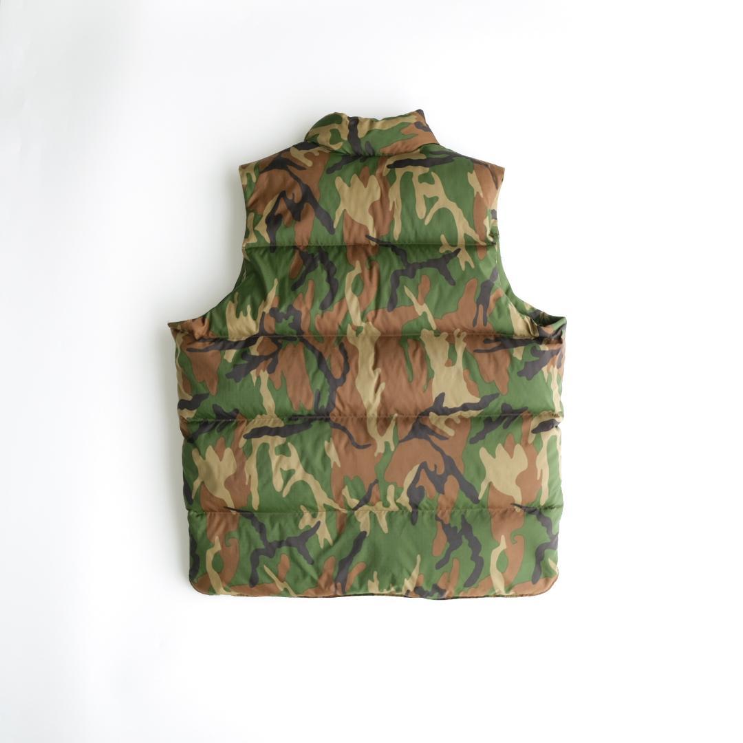 ジャケット・アウター Wrangler 90's Camo Pattern Down Vest L.