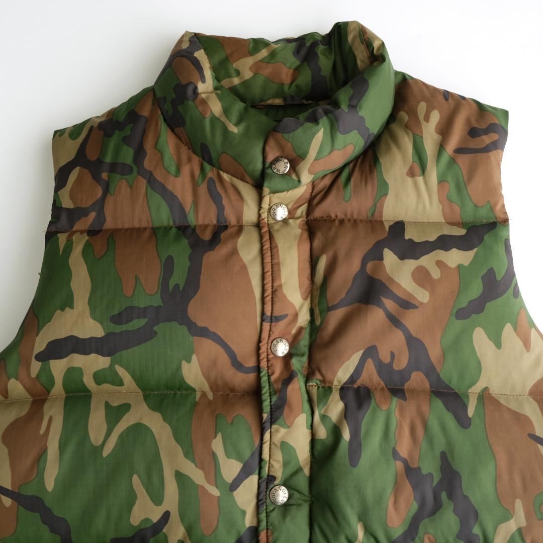 ジャケット・アウター Wrangler 90's Camo Pattern Down Vest L.
