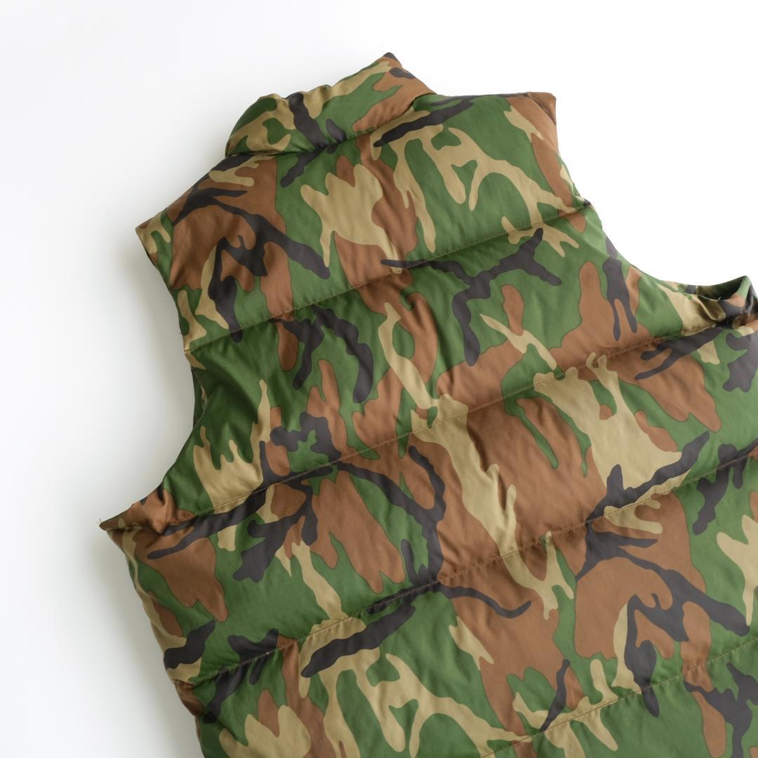 ジャケット・アウター Wrangler 90's Camo Pattern Down Vest L.