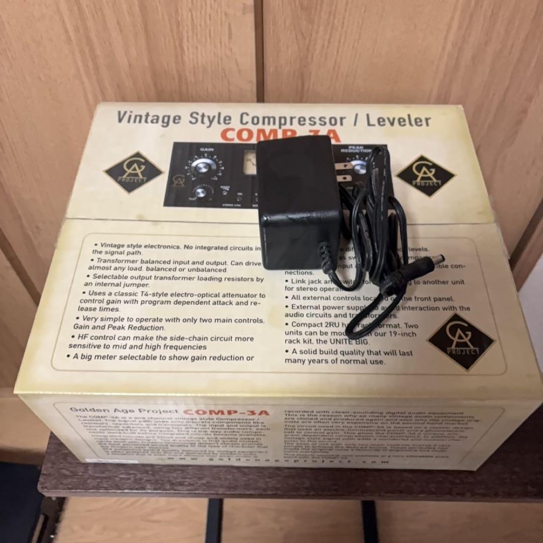 配信機器・PA機器・レコーディング機器 Golden Age Project COMP-3A