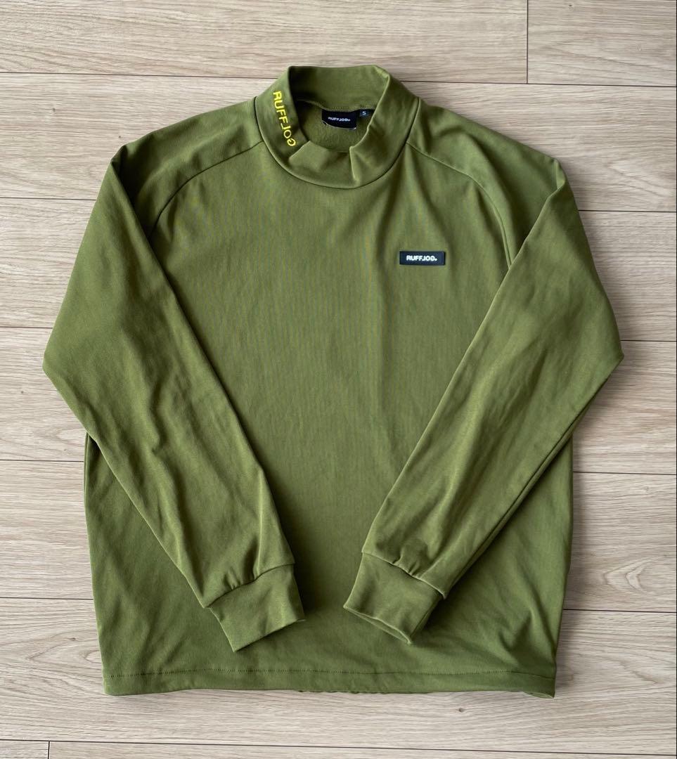 RUFFLOG ラフロッグ モックネック カーキ サイズS