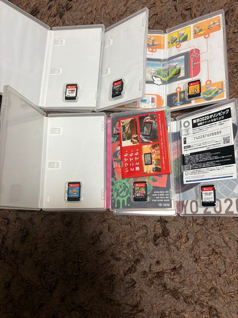 任天堂Switchカセット6個まとめ売り