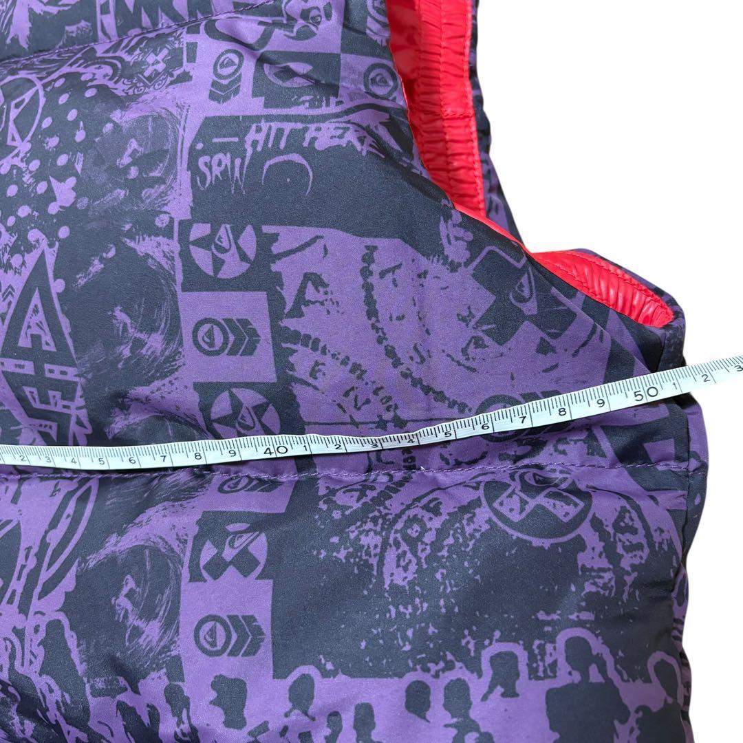 ジャケット・アウター Quiksilver Reversible Puffer Vest Jacket