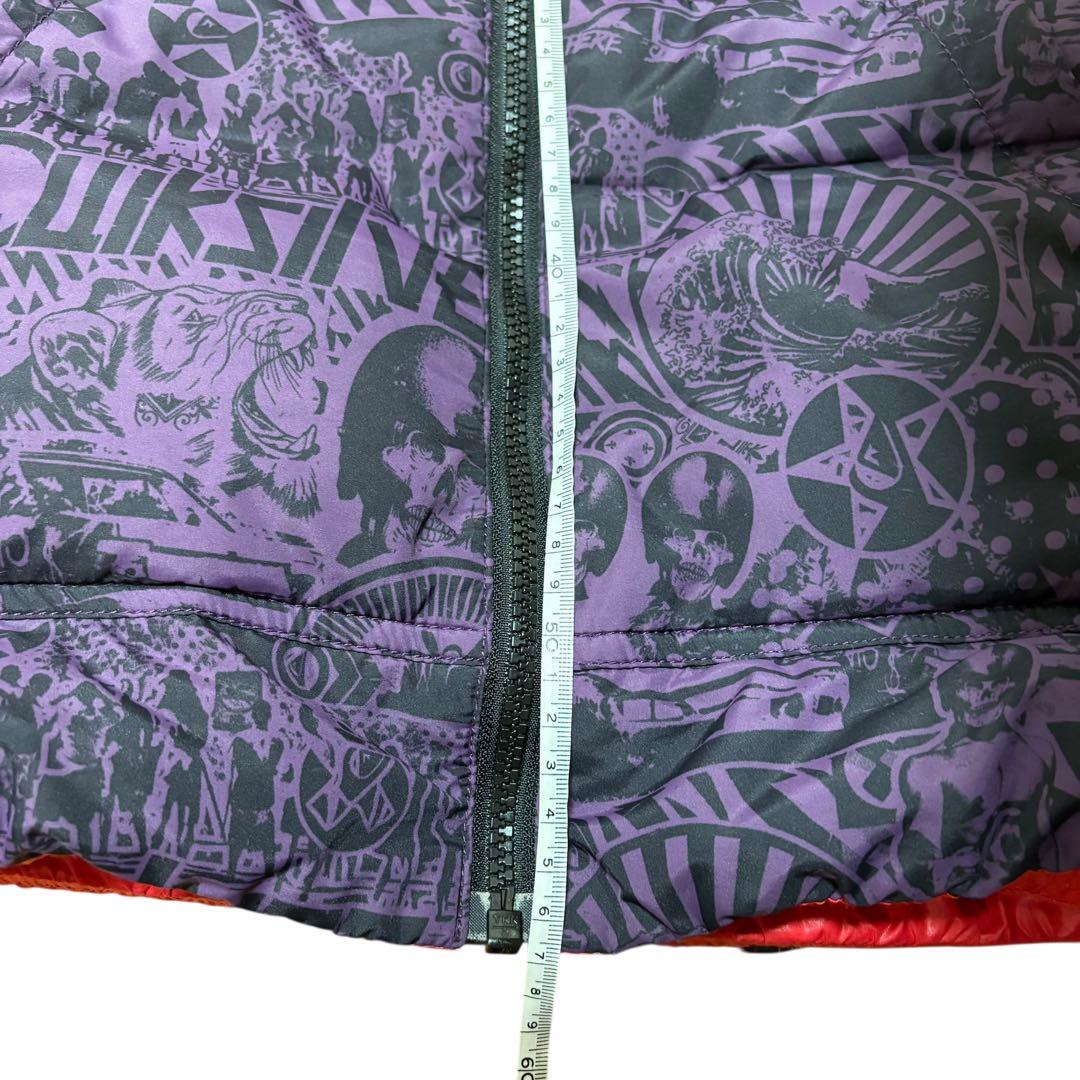 ジャケット・アウター Quiksilver Reversible Puffer Vest Jacket