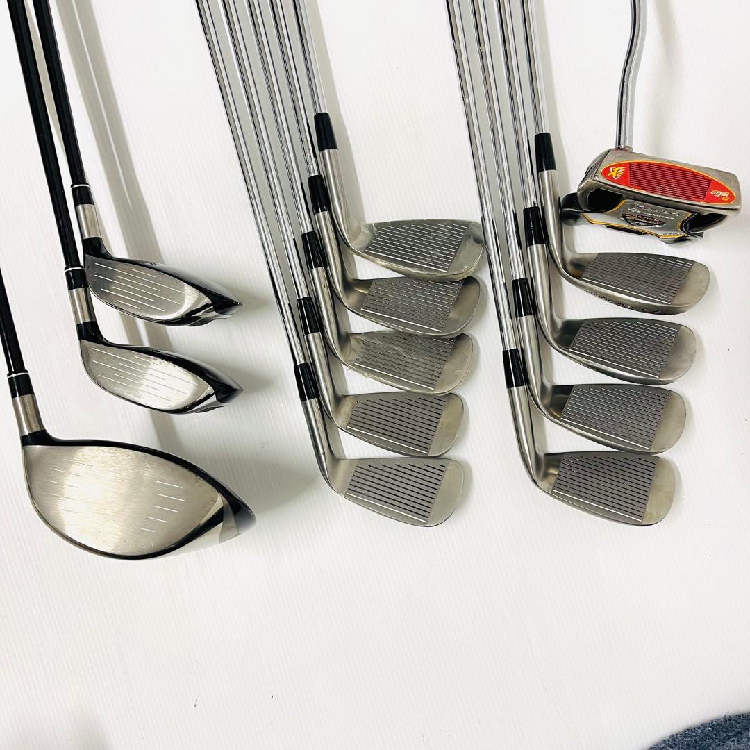 一部未使用 左利き テーラーメイド レフティ ゴルフセット クラブセット 左