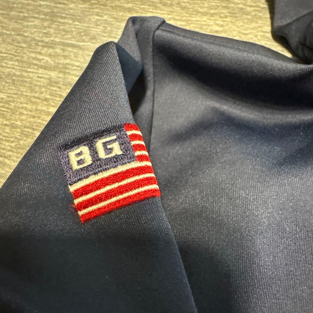 BRIEFING ネイビー フルジップジャケット