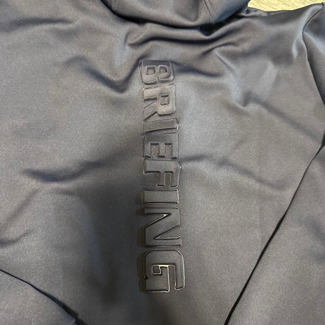 BRIEFING ネイビー フルジップジャケット