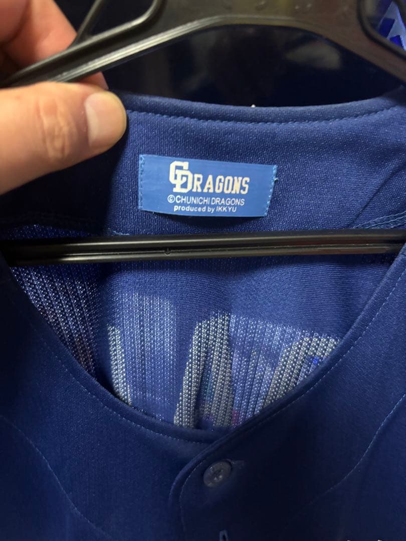 中日ドラゴンズ　ビジター　ドアラ　ユニフォーム　フリーサイズ