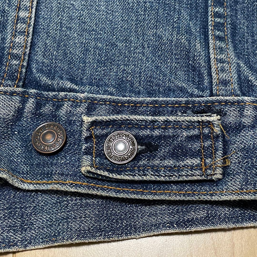 70s Levi's 70505 4th イレギュラー 522 黒カンヌキ 40