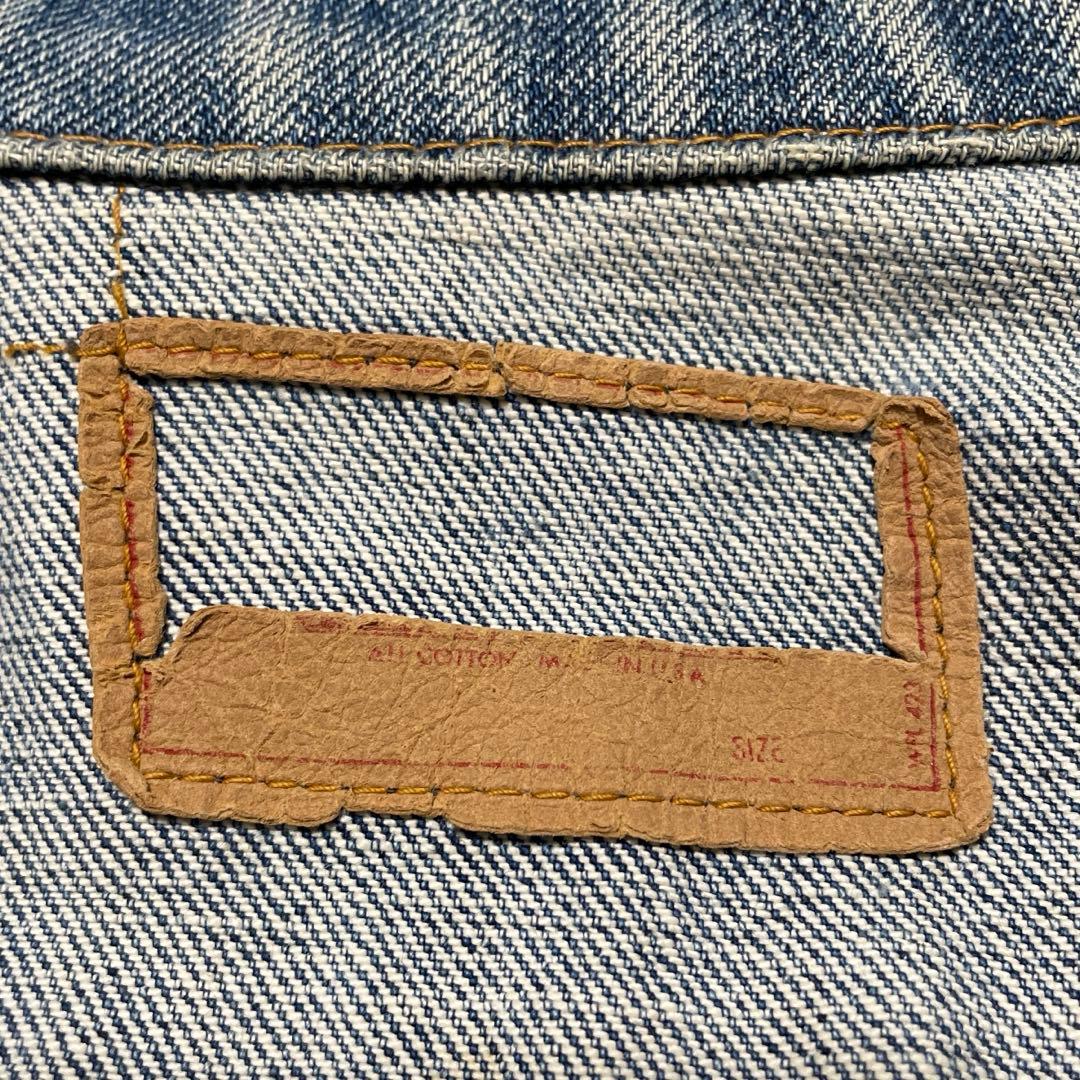 70s Levi's 70505 4th イレギュラー 522 黒カンヌキ 40