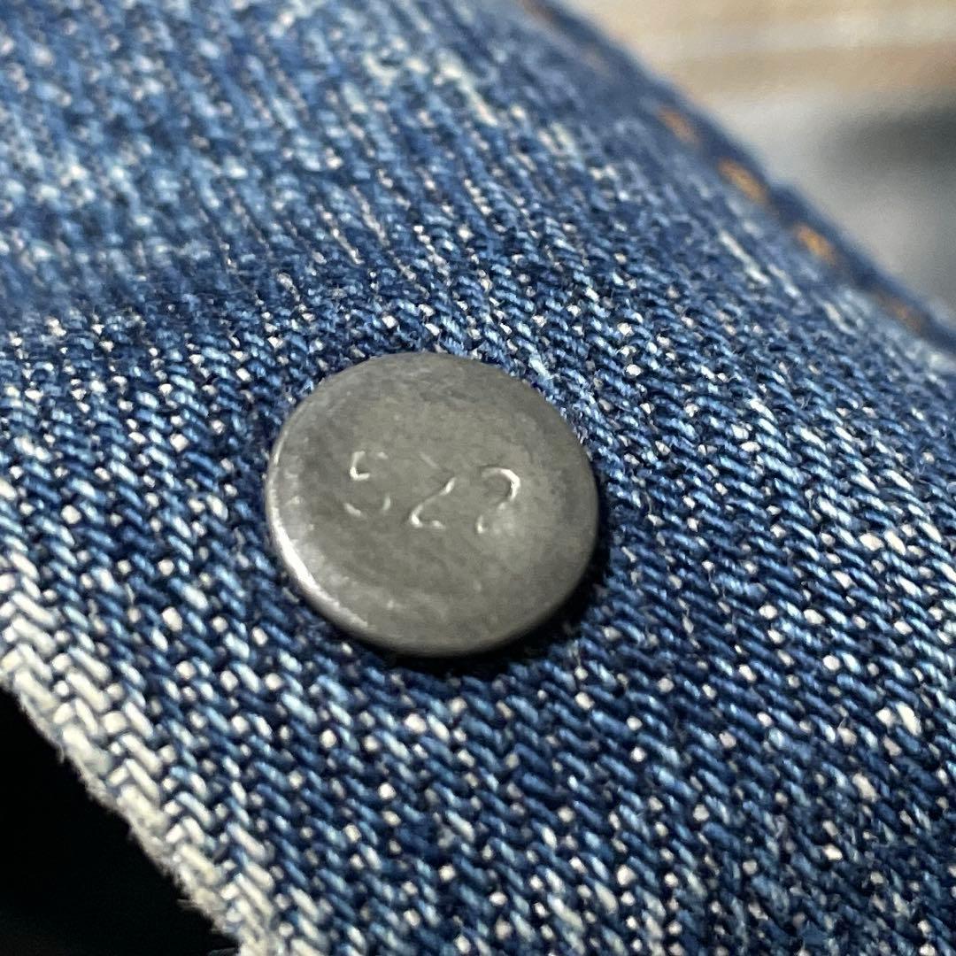 70s Levi's 70505 4th イレギュラー 522 黒カンヌキ 40