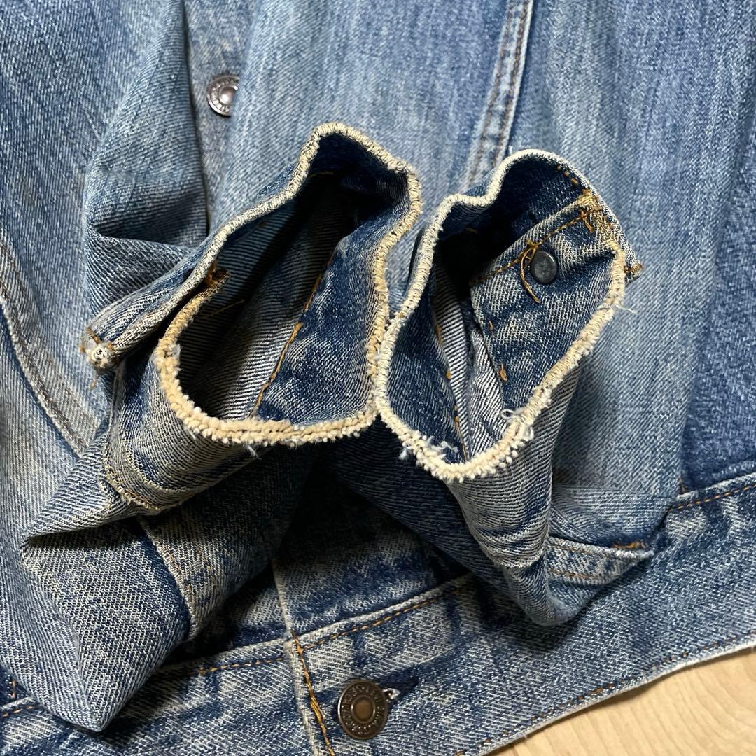 70s Levi's 70505 4th イレギュラー 522 黒カンヌキ 40