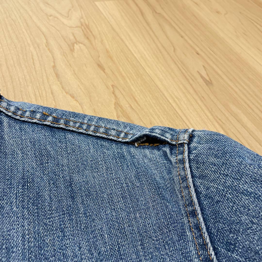 70s Levi's 70505 4th イレギュラー 522 黒カンヌキ 40