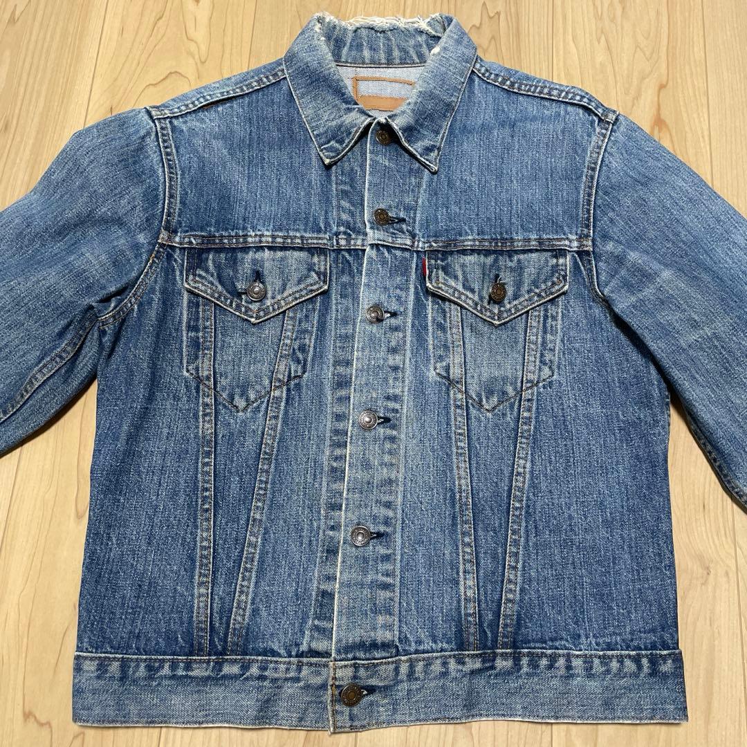 70s Levi's 70505 4th イレギュラー 522 黒カンヌキ 40