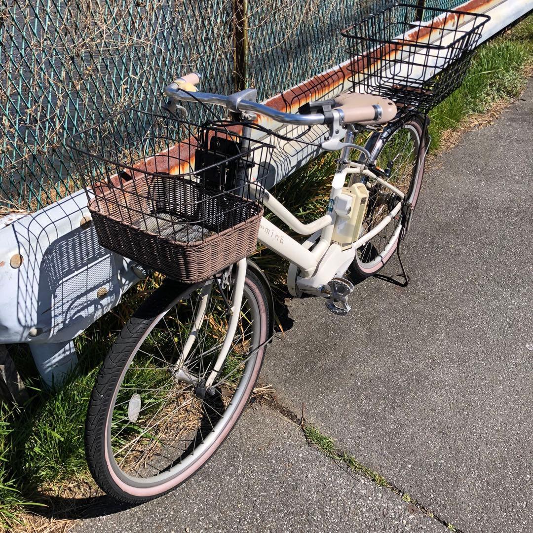 [479]送料無料 ヤマハ電動自転車 PAS mina パスミナ 黒バッテリー