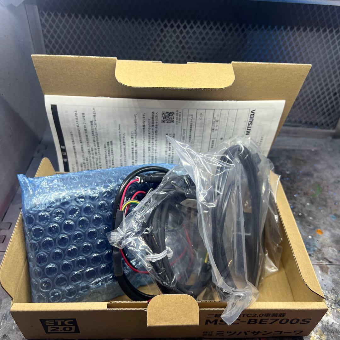 新品MITSUBA ETC2.0バイク用MSC-BE700S