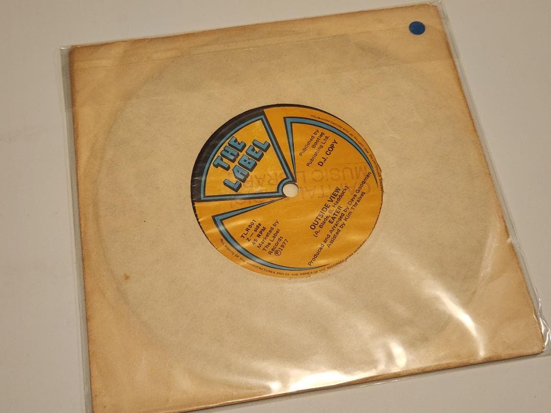 EATER OUTSIDE VIEW / YOU ラジオDJプロモ シングル 7